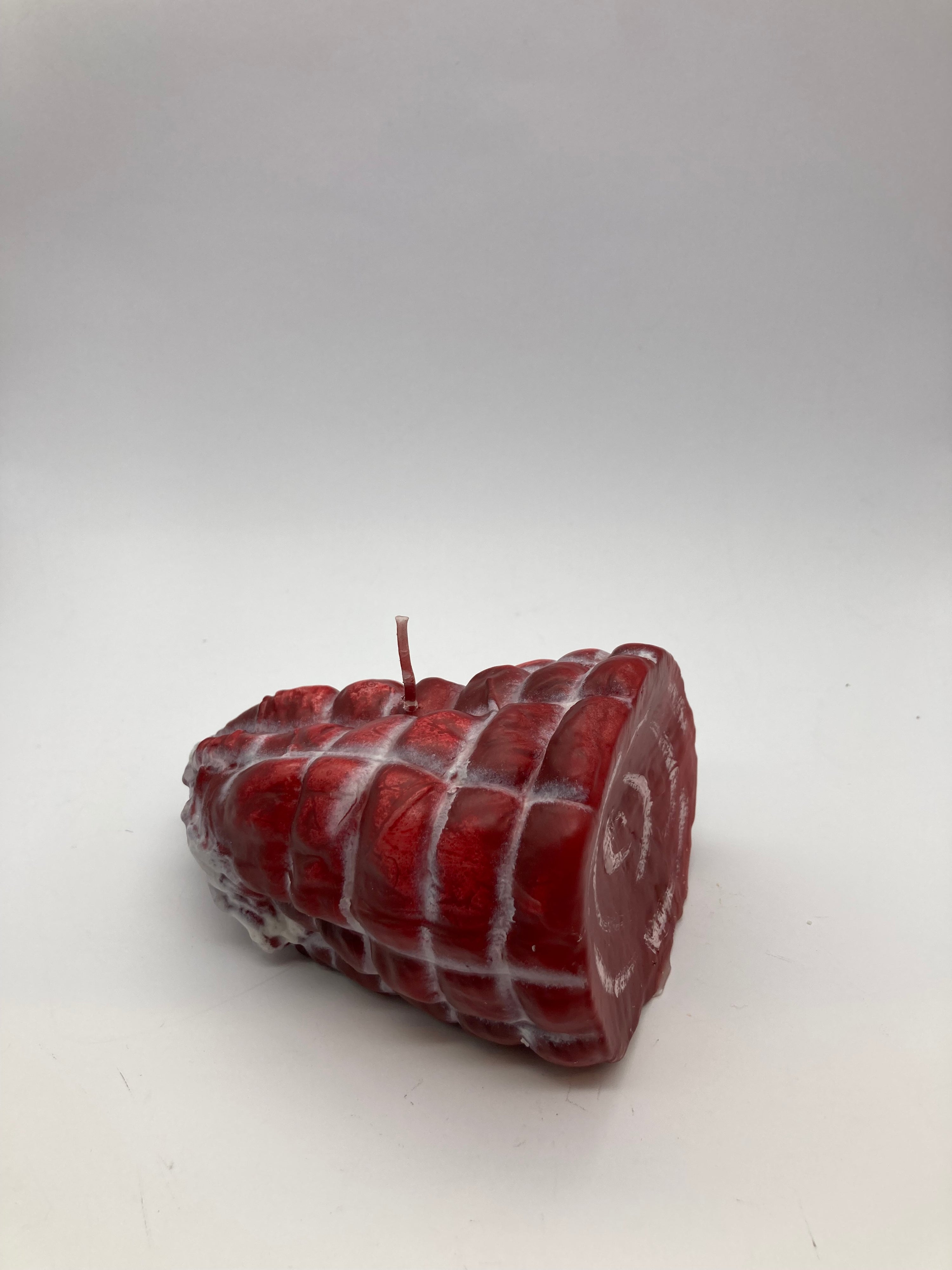 Salami candle