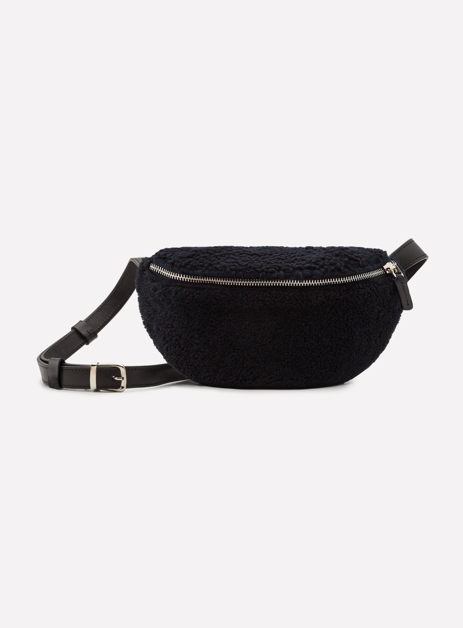 HIP BAG | CAN SHEARLING BLACK