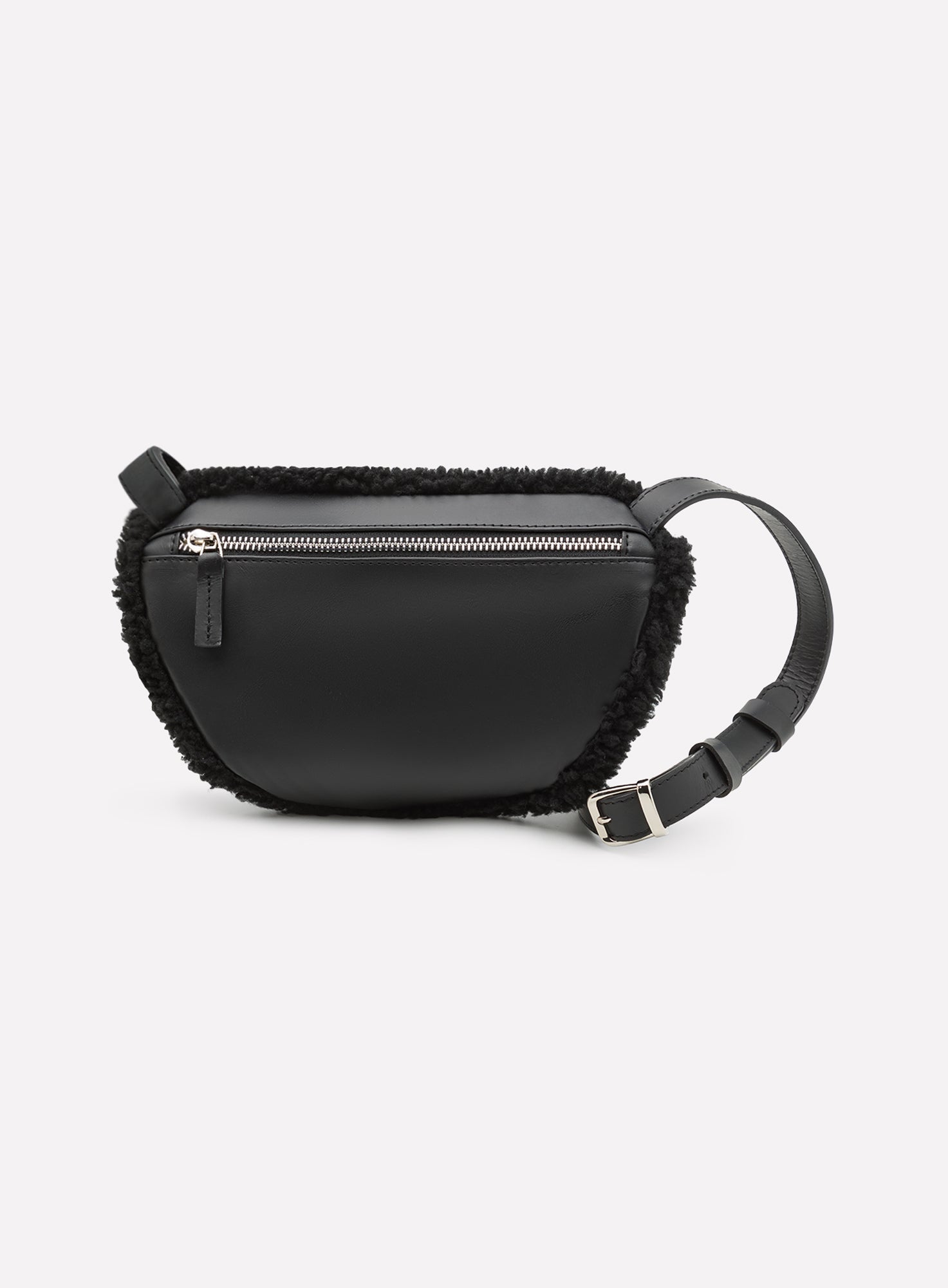 HIP BAG | CAN SHEARLING BLACK