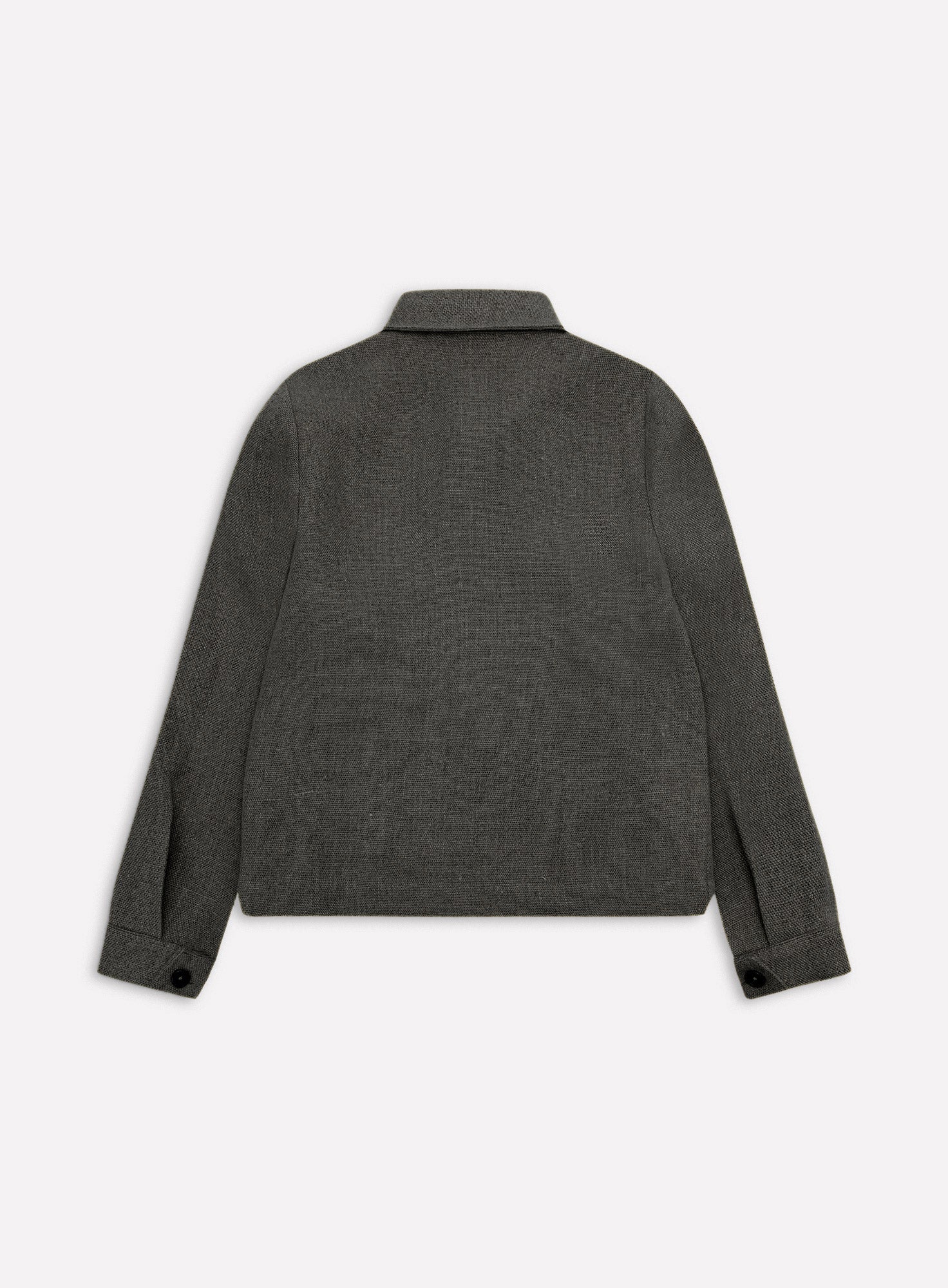 FAVORITE 04 | HEAVY LINEN UTILITY JACKET GREY