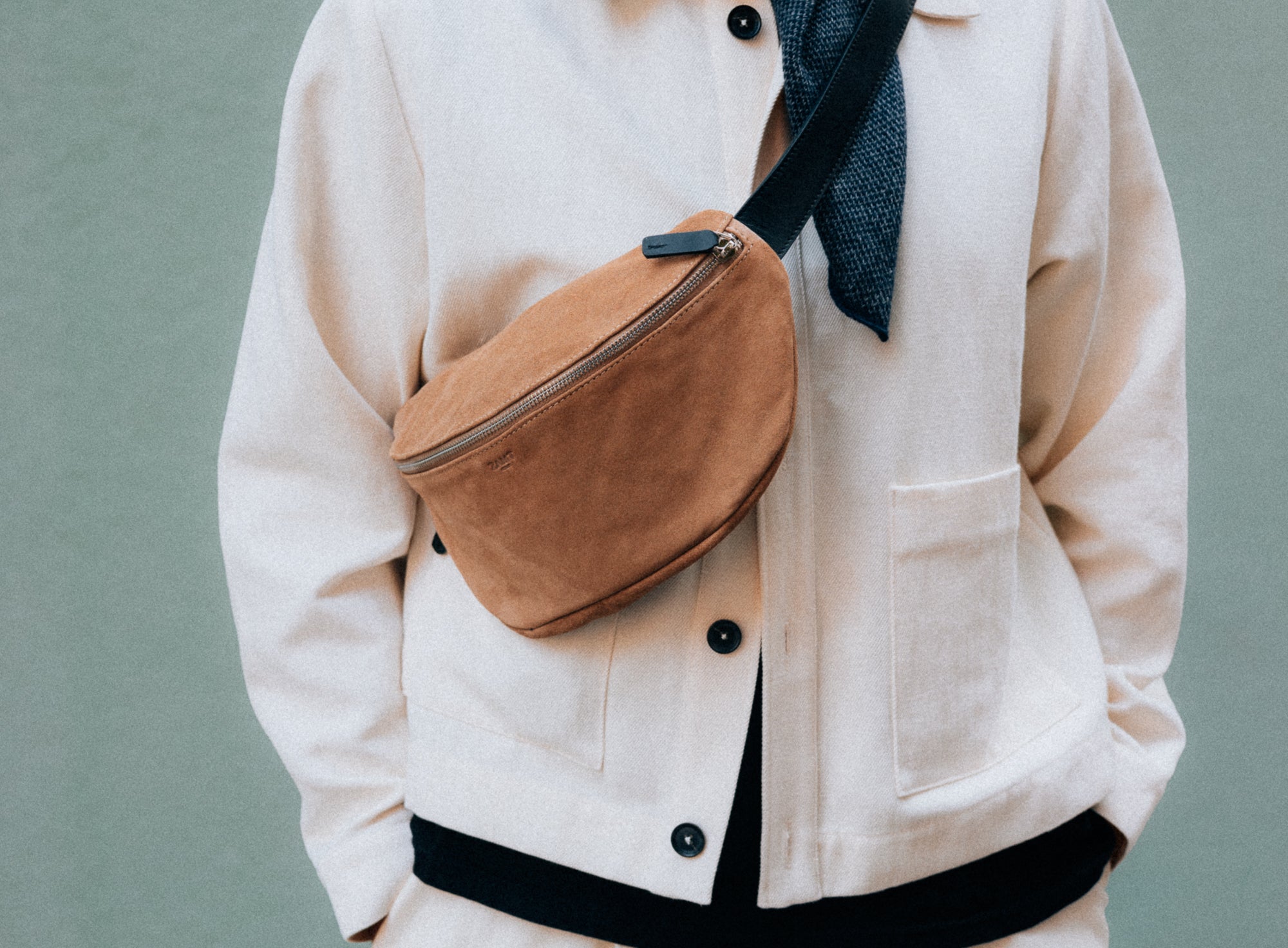 HIP BAG XL | DJANGO SUEDE SAND