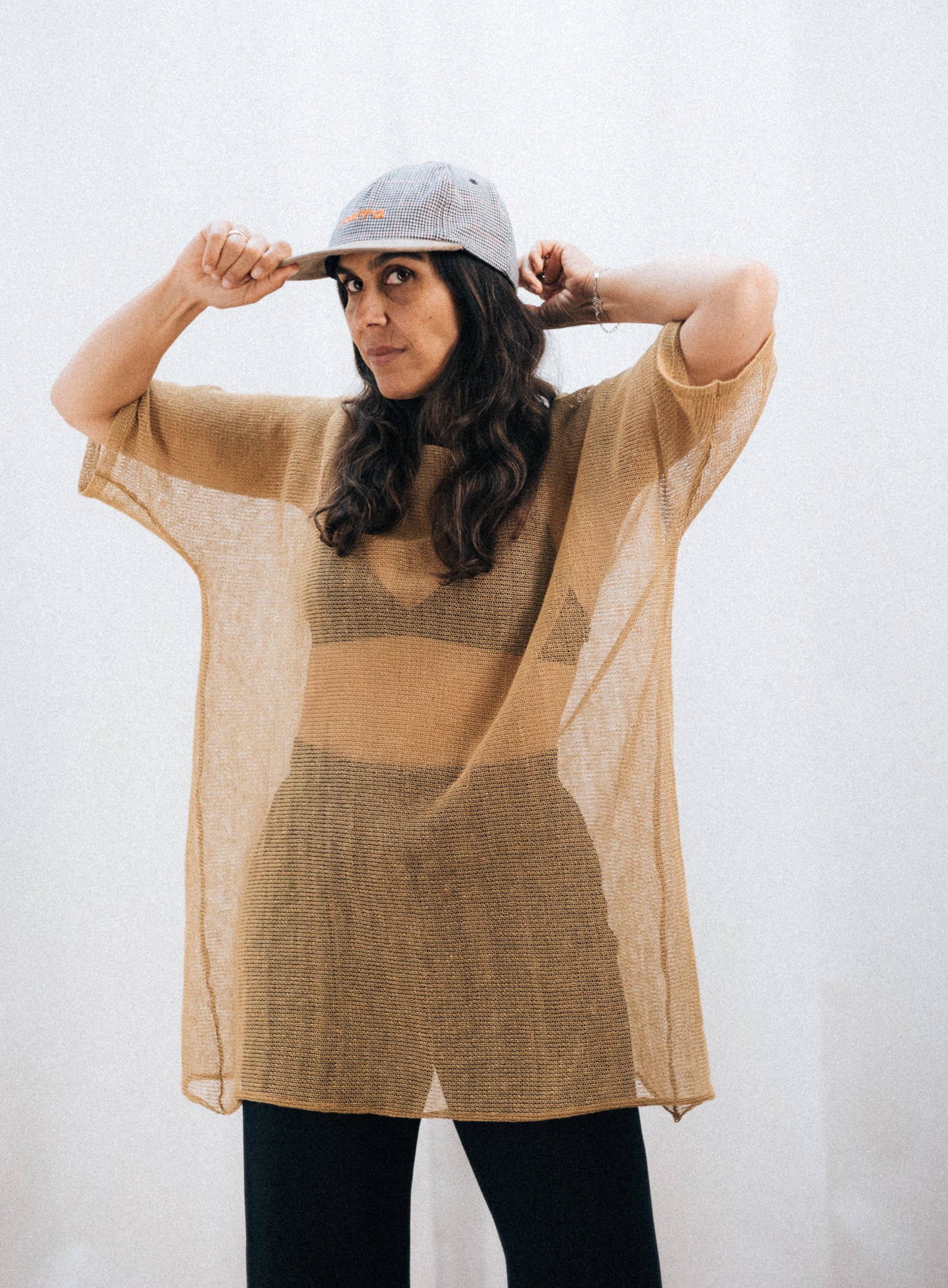 LINEN TEE | GOLD