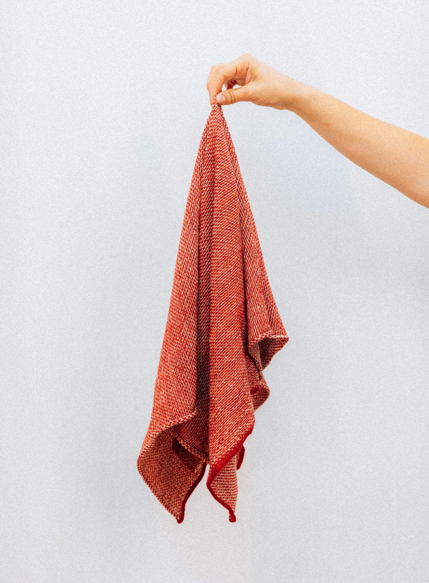 CASHMERE BANDANA | RED&WHITE