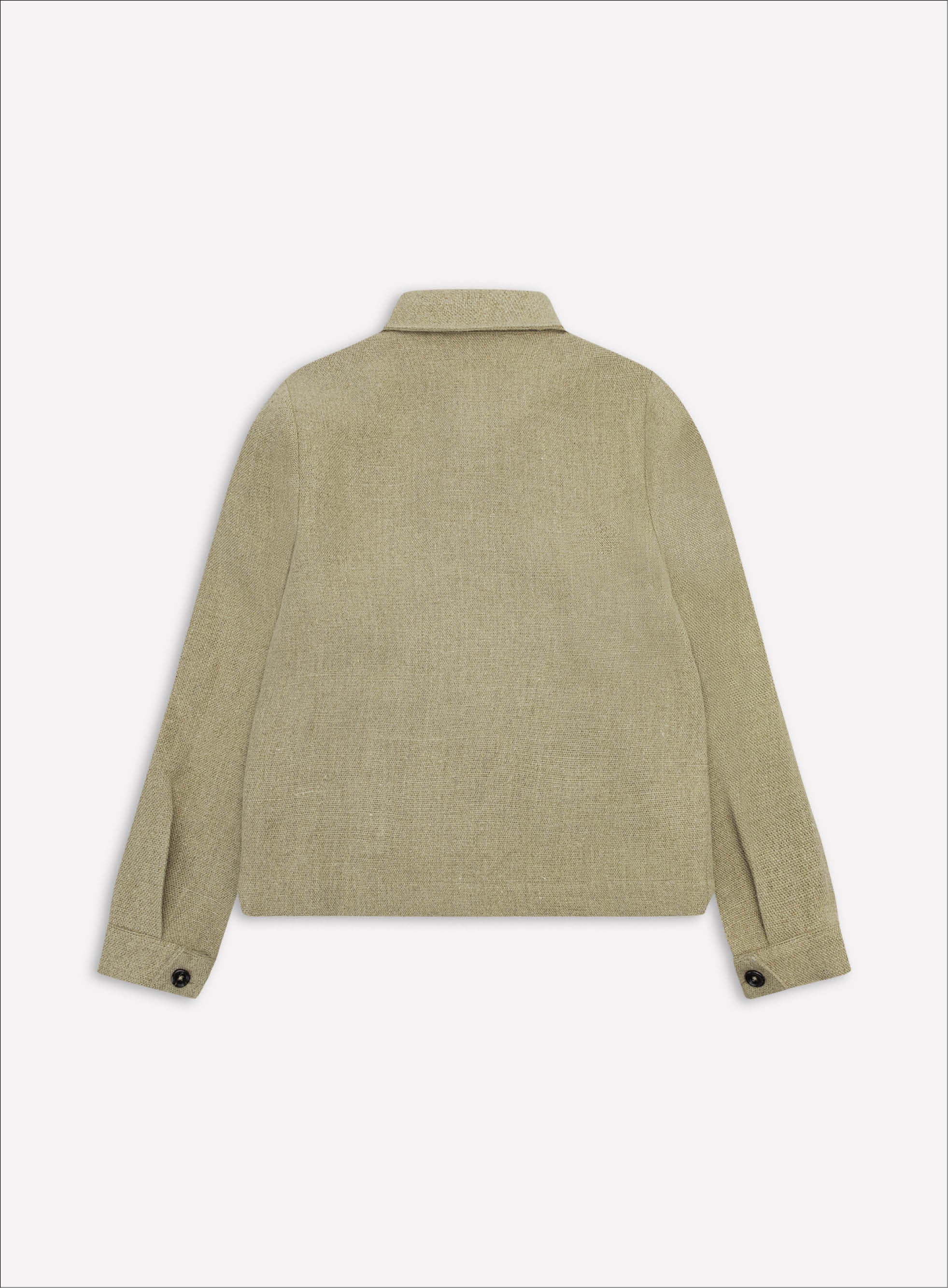 FAVORITE 04 | HEAVY LINEN UTILITY JACKET SAND