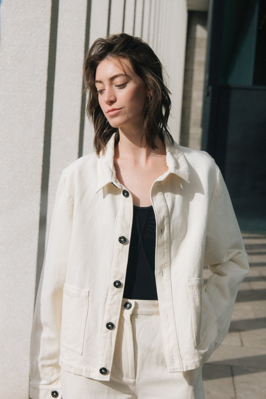 FAVORITE 06 | LINEN COTTON BOXY JACKET