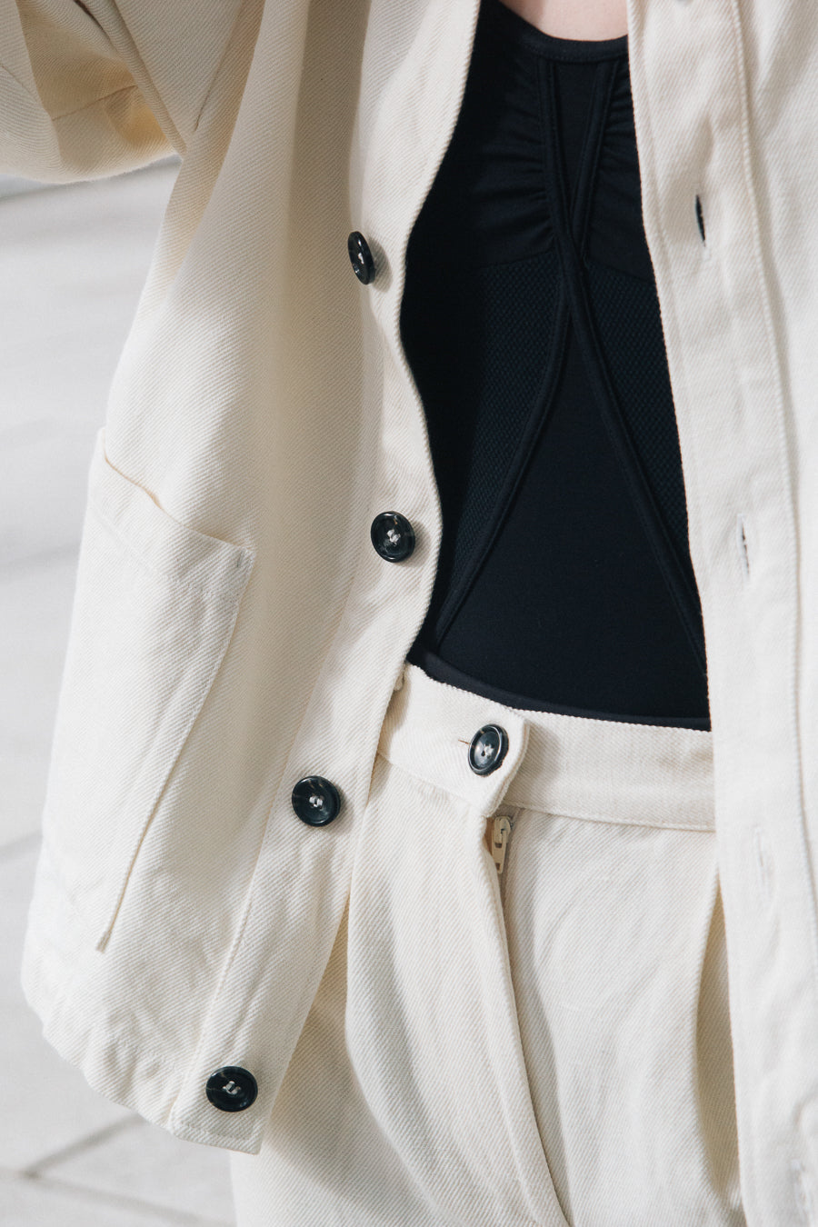 FAVORITE 06 | LINEN COTTON BOXY JACKET